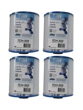 32 SQ FT Spa Filter Cartridge Replacement with 275 Pleats for Hot Tubs 4 Pack