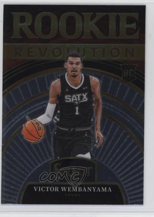 2023-24 Panini Select Rookie Revolution Victor Wembanyama #9 1bu3