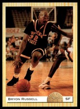 1993-94 Classic Draft Picks Bryon Russell Rookie Utah Jazz #65