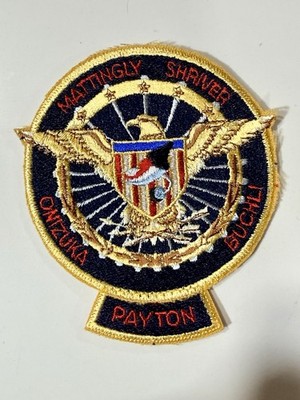Original 1985 Official NASA STS-51-C Space Shuttle Discovery Mission Patch
