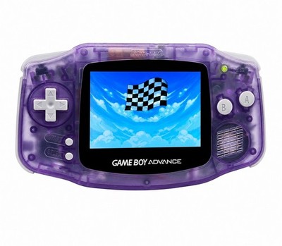 Nintendo Gameboy Advance IPS Laminated Backlit Screen V5 Game Boy Atomic Purple