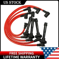 Spark Plug Wires For 92-00 HONDA CIVIC 93-97 HONDA DEL SOL 94-02 HONDA ACCORD L4