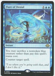 Flare of Denial - Foil - Modern Horizons 3 #62