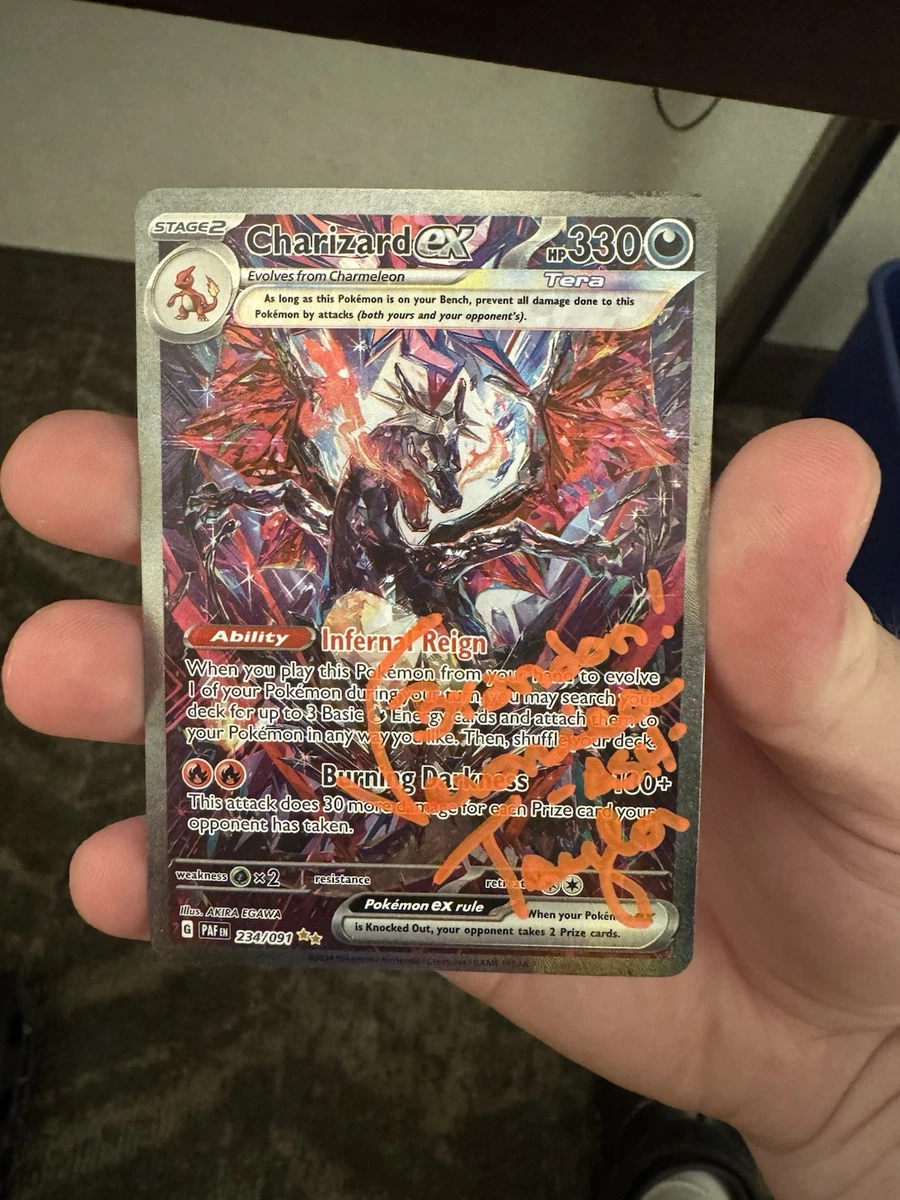 Charizard ex Tera 234/091リザードンEX Charizard ex 234/091 SV: Paldean Fates for sale | eBay