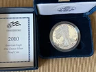 2010 W American Silver Eagle  Proof  Coin w/ OGP COA