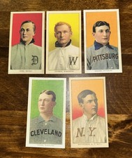 T206 1909 REPRINT Collection Cobb Walter JohnsonHonus Wagner Cy Young Mathewson 