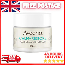 Aveeno Calm + Restore Oat Gel Moisturiser 50ml Sensitive Skin