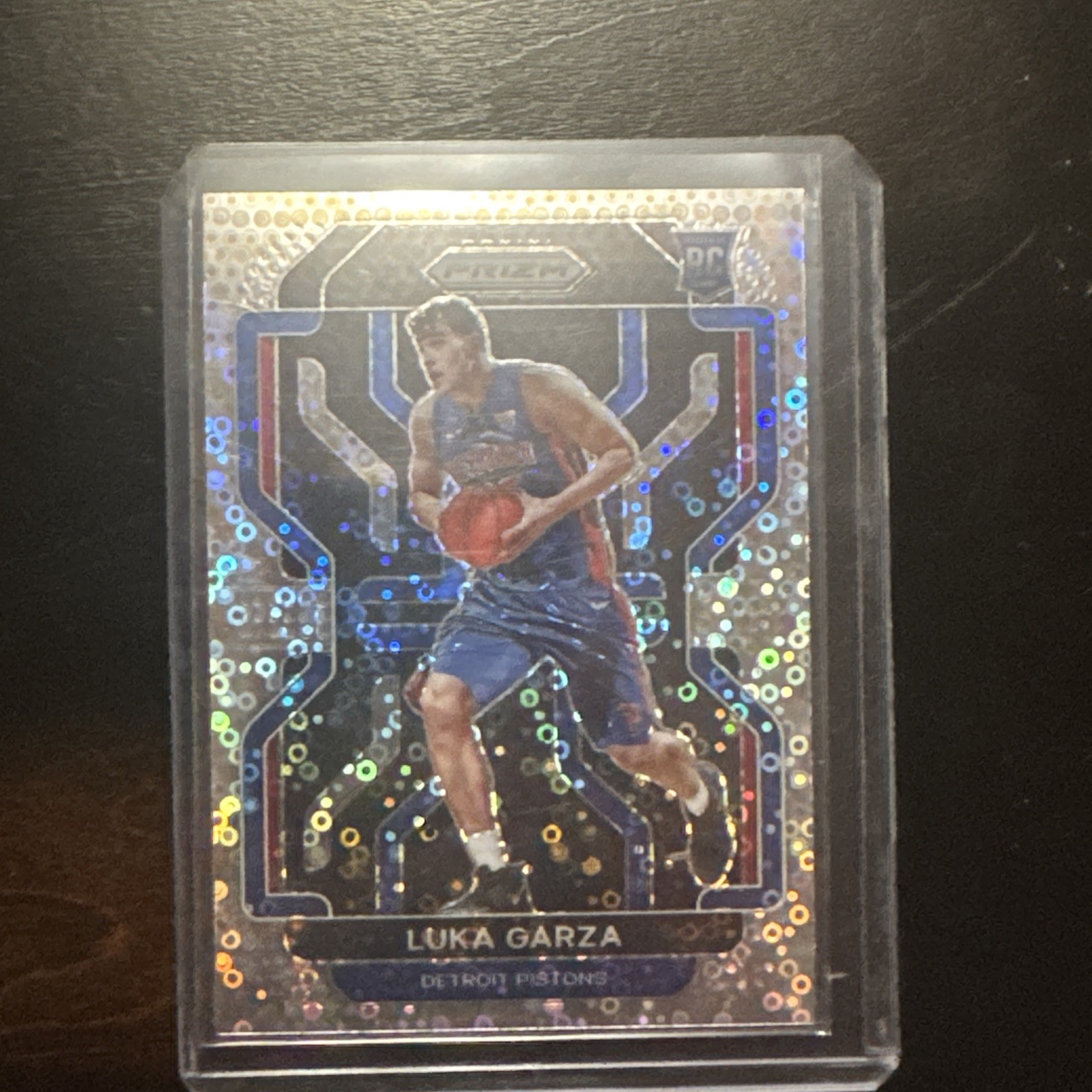 2021-22 Panini Prizm - Luka Garza #303 Fast Break Disco Prizm (RC)