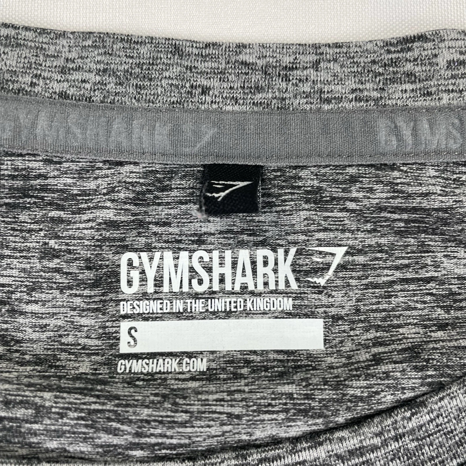 gymshark cropped long sleeve activewear drawstring shirt