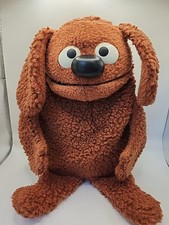ROWLF Jim Henson Muppet Vintage 1977 Puppet 852 Fisher Price Toys HTF Plush Doll