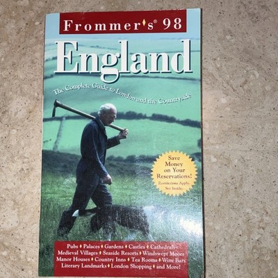 Macmillan Travel Frommer's 98 England Vintage Trade Paperback Darwin Porter 1998