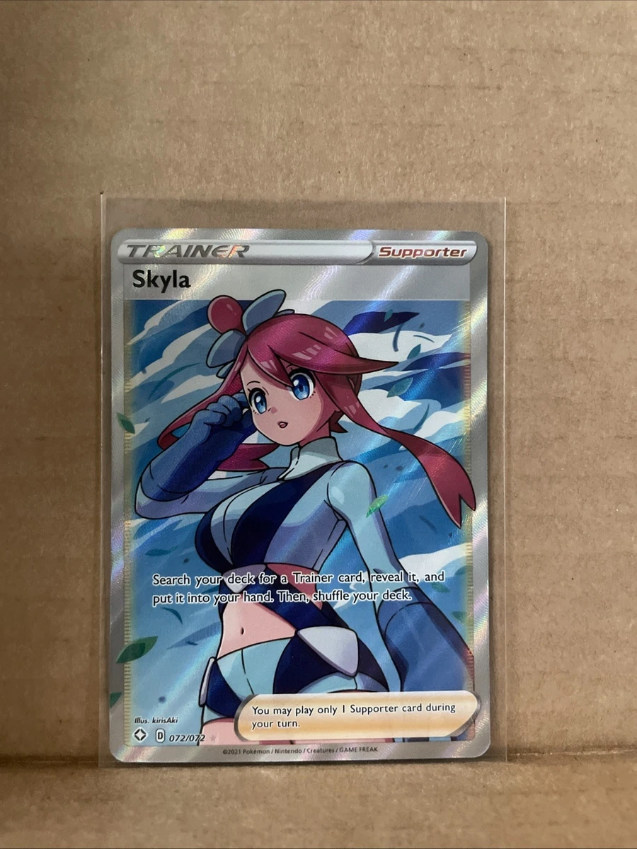 skyla pokemon card price FULL ART Skyla ULTRA RARE 122/122 Pokemon XY Breakpoint Holo Foil Supporter