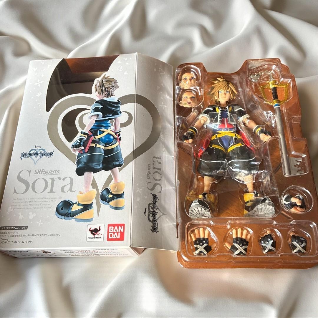 [EXC] S.H.Figuarts Sora Action Figure Kingdom Hearts II Bandai w/Box