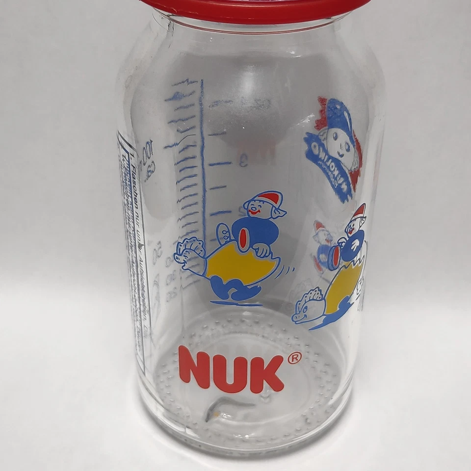 Nuk Baby Bottle Vintage For Collectors • Nuk Schott Bottle Nukolino • Collectible - Image 3 of 4