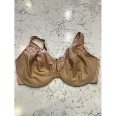NWOT Glamorise WonderWire Full Figure Minimizer Underwire Bra 9003 Size 46DD