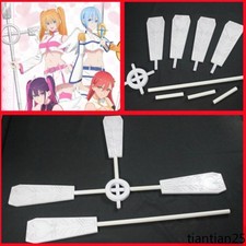 Anime 2.5 Dimensional Seduction Character White Staff Cos Accessory Halloween