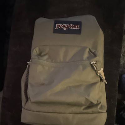 JanSport Cross Town Plus 26L Gray Backpack Fits 15'' Laptop 3 Pockets Padded