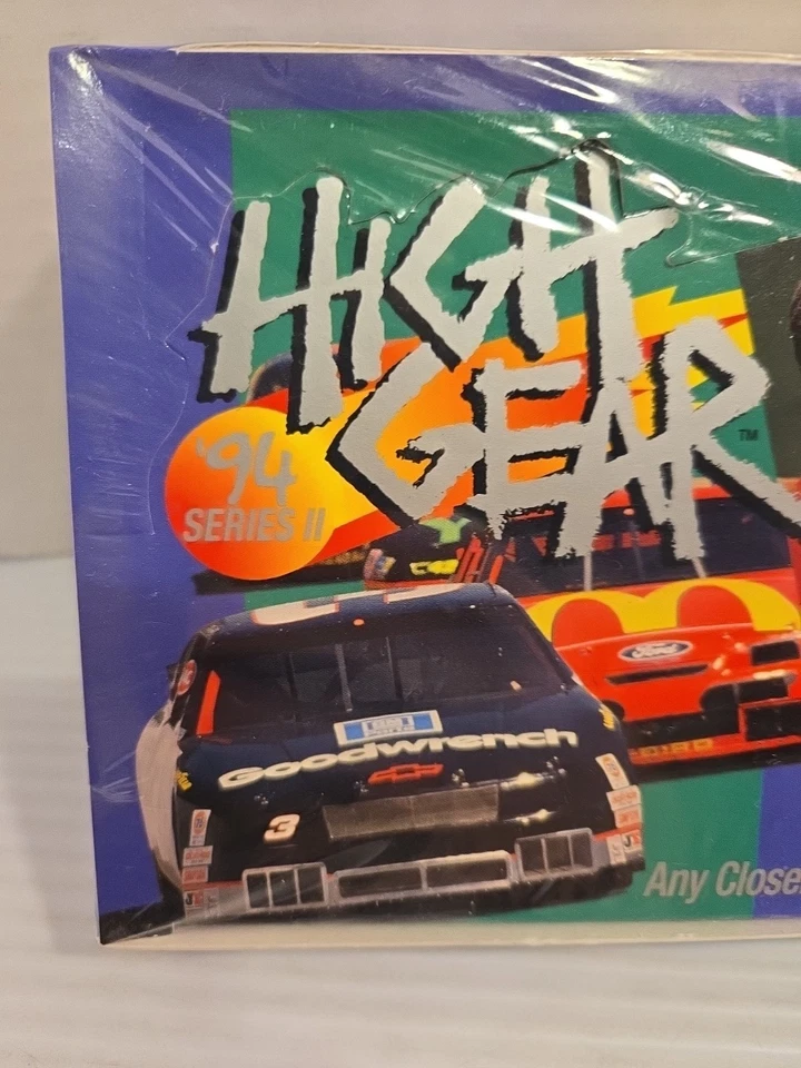 1994 Wheels High Gear Series II Sealed Trading Card Box Dale Jr Rookie RC - Image 2 of 4