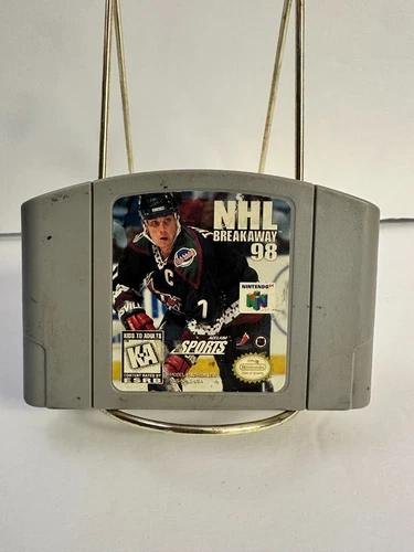 NHL Breakaway 98 Nintendo 64 N64 Retro Video Hockey Game 64-bit