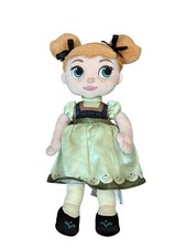 Disney Store Frozen Young Anna Toddler Plush Doll 13"