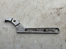 vintage king dick adjustable c spanner hook spanner