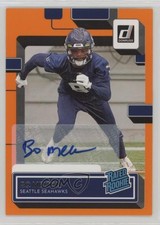 2022 Panini Donruss Rated Rookie Orange Auto Bo Melton #350 Auto 1lw2