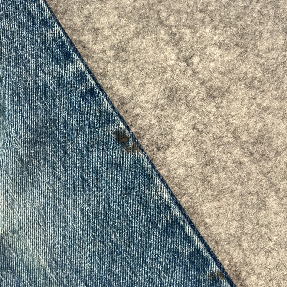 Pantalones de mezclilla Lee Riders vintage años 70 para hombre 30x32 desgastados hechos en unión garra cremallera Foto 4 de 4