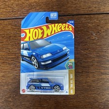 '90 Honda Civic EF HW Blue '70s Vs. '90s 1/10