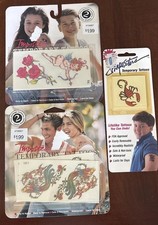 Temporary Tattoos 90s Imposters Tattoo Lot Vintage 1991 New 3 Packages US Kids