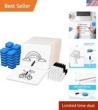 Dry Erase LapBoards, 26 Pack Double Sided 12.5 x 9 Inch Whiteboards with 26 E...