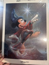 D23 Royal Ball Disney100 Mickey Mouse Sorcerer Fantasia Art Print Poster