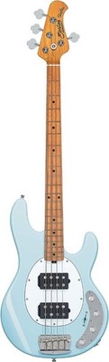 Sterling by Music Man StingRay Ray34HH 4-String Electric Bass Guitar Daphne Blue