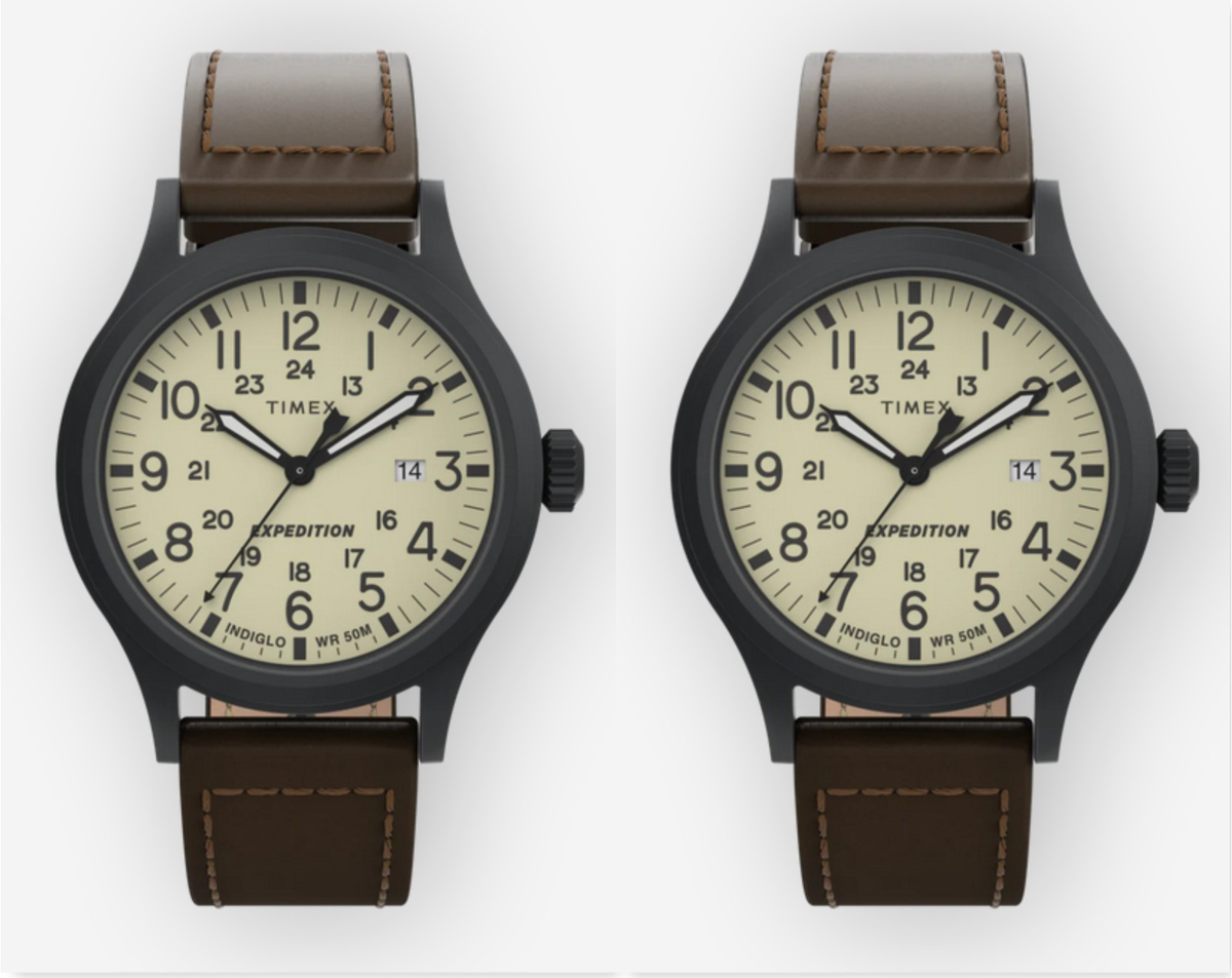 Timex Expedition Beige Men's Watch - T49963 for sale online | eBay