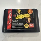 MTV's Beavis and Butt-Head Sega Genesis Cartridge Viacom New Media 1994 MA-13