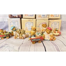 Cherished Teddies Figurine Lot Enesco Priscilla Hillman Vintage Bear Collection