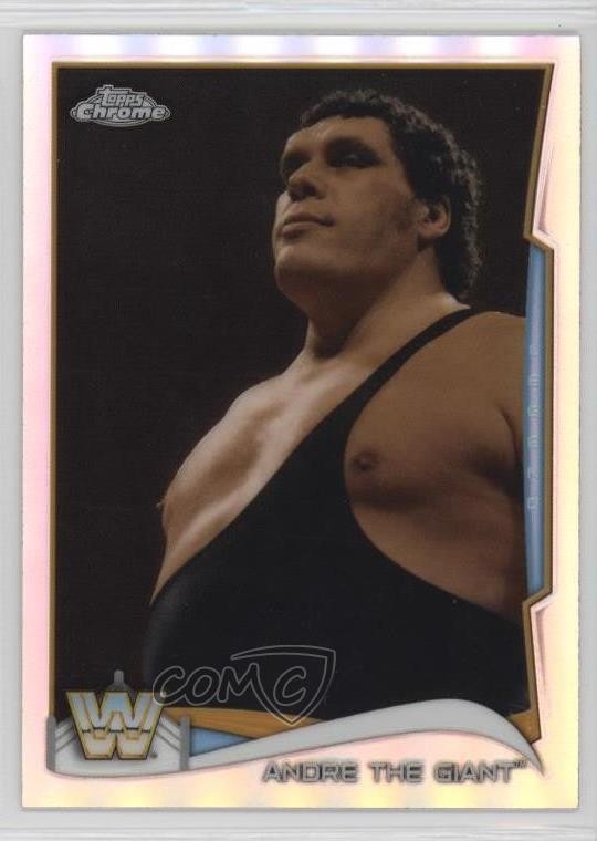 2014 Topps Chrome WWE Refractor Andre the Giant #96 t1s