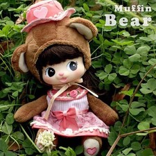 Blings Muffin Bear 24cm 9.44in Baby Doll Made in Korea
