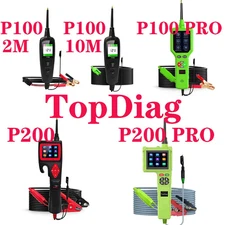 TopDiag P100/P100 Pro/P200/P200 Pro Automotive Circuit Tester 12-24V Power Probe
