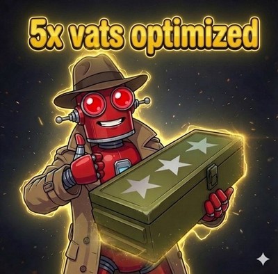 5X vats optimized MOD FALLOUT 76 PS4 PS5 legendary mods