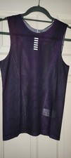 Custom Design Flight Print Cycling Base Layer Vest - To Match Rapha Kit- Large