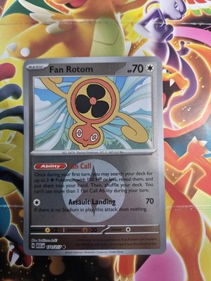 Fan Rotom (Energy Symbol Pattern, #171/217) - Reve Ascended Heroes NM Pokemon
