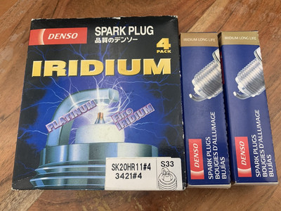 6 pc Genuine DENSO 3421 Spark Plugs for SK20HR11