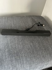 Dell AC511 Speaker Black USB Monitor Sound Bar Multimedia 0MN008 MN008