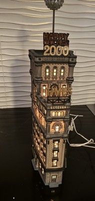 1999 DEPT 56 THE TIMES TOWER 2000 BALL DROP SPECIAL ED- WORKS GREAT