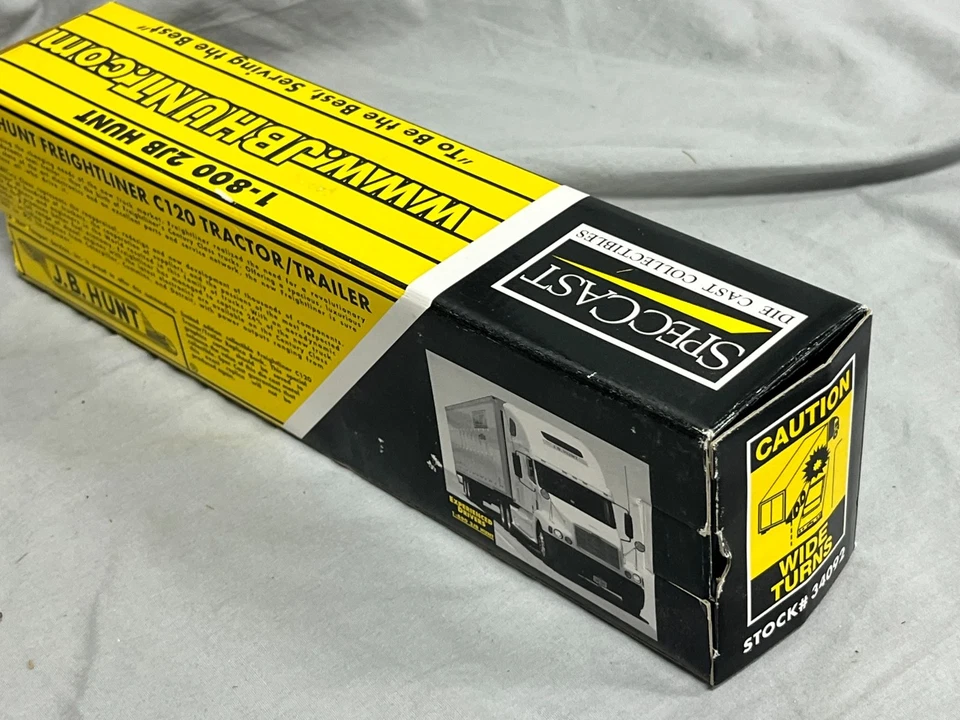 JB HUNT Semi Tractor Trailer 1:64 Spec-Cast Liberty Freightliner NIB - Image 4 of 4