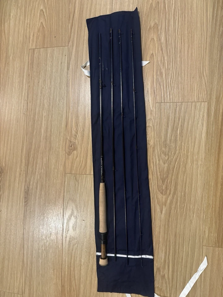 Thomas and Thomas Contact 2 10 ft 3wt caña de mosca con tubo y calcetín Foto 2 de 4