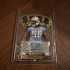 2011 Panini Crown Royale Autographs Gold Akeem Ayers #104 211/499 RC Auto
