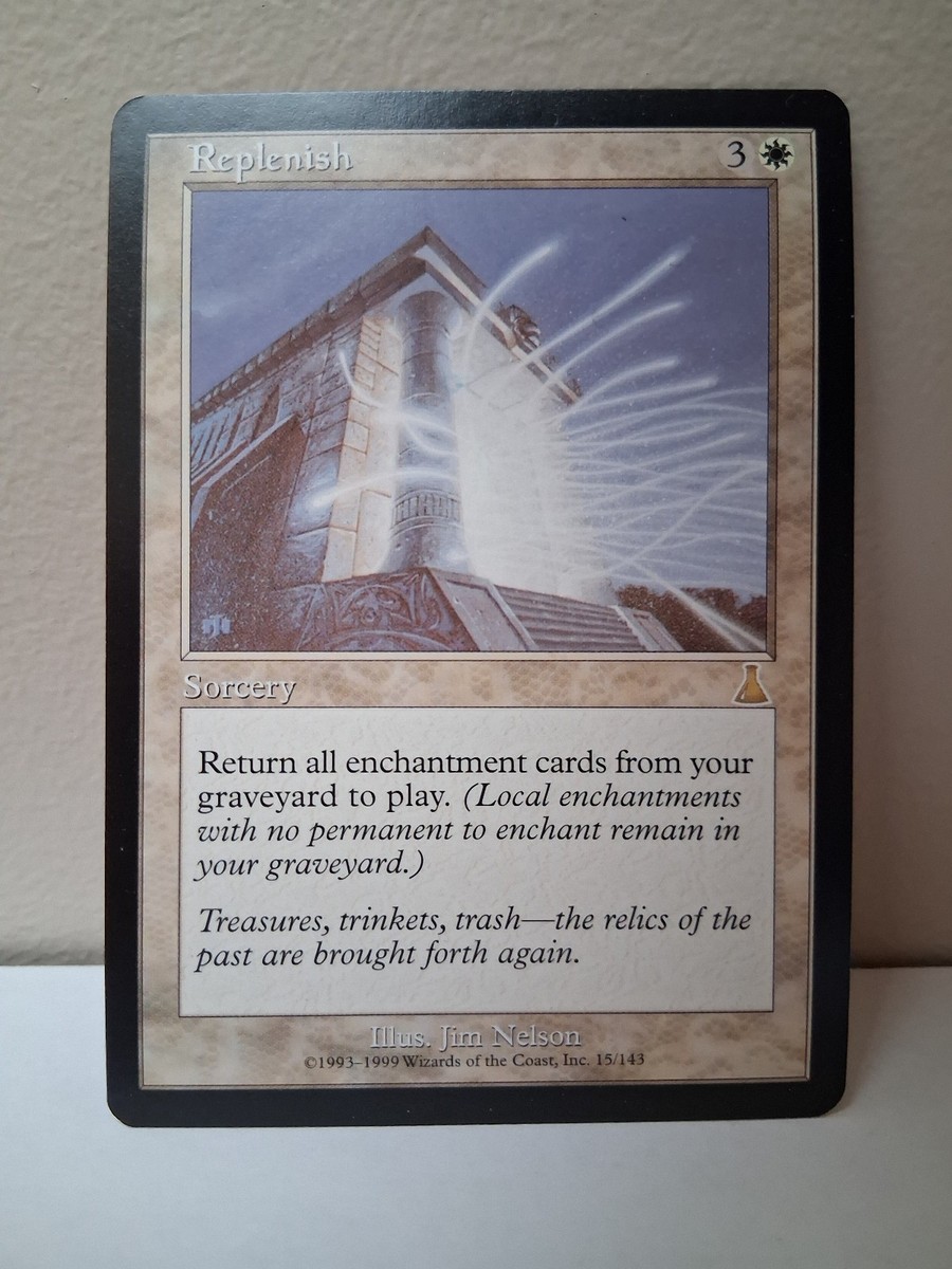 Replenish - Urza's Destiny - Near Mint NM MTG Magic the Gathering
