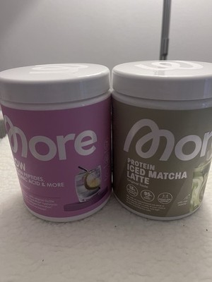 More Skin Glow & More Iced Matcha Latte Bundle NEU & OVP