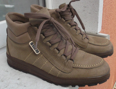 Scarpa Asolo TV Trekking Outdoor Wanderschuhe Herren beige Größe 42,5 M UK 8,5